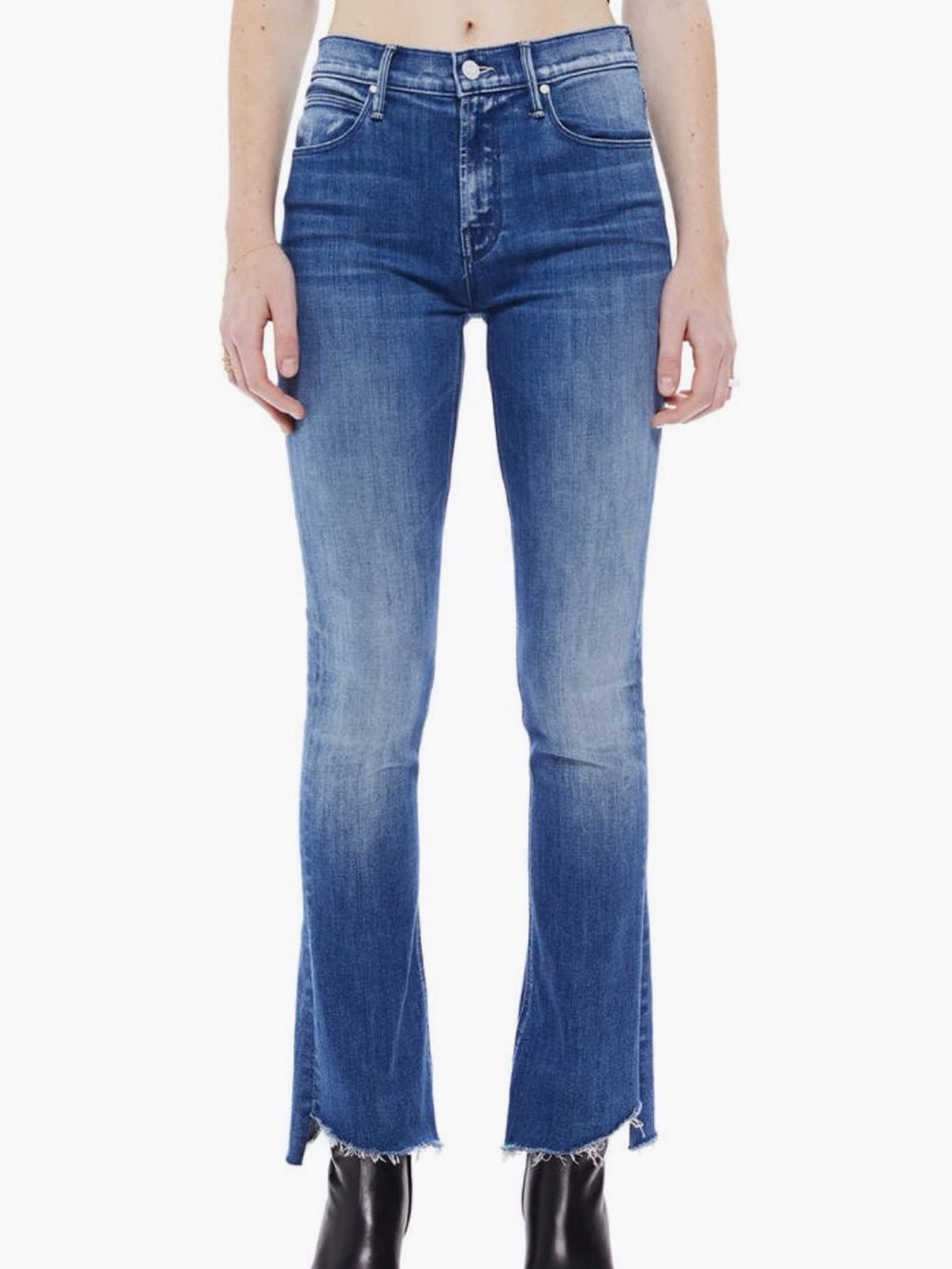 Mother The Runaway Step Fray in size 27